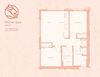 The Warren Two Bedroom One Bathroom Floor Plan The Warren Two Bedroom One Bathroom Floor Plan